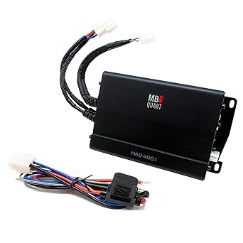 MB Quote NA2-400.1 Compact 400 Wat Mono Power Sports Amplifier For Sub Woofer