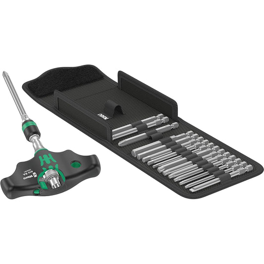 Wera 05023471001 | Replaceable driver Kraftform Kompakt 400 RA set 1 17 points [Japanese regular import product]