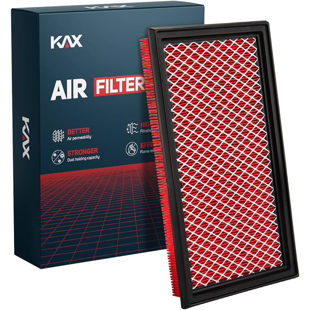 KAX KAX Engine Air Filter GAF025 (CA4309) Murano Maxima Pathfinder QX60 G35 FX35 Altima Impreza Replacement Long Life Filter Protects and Improves Engine Performance