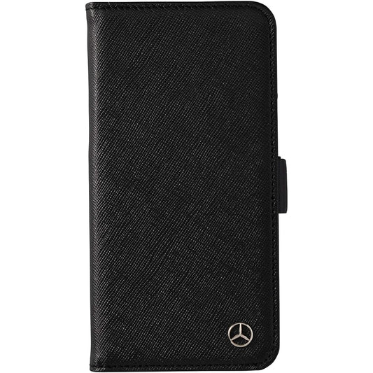 [Mercedes-Benz Collection] Genuine iPhone genuine leather case for X/XS with black stitching