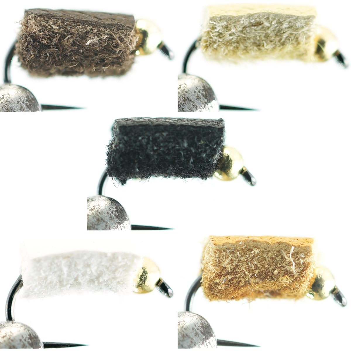 GoFly Purely Domestic TG Pellet BL #10 5 Colors Set of 5 Managed Fishing Area Bakutsuri Fly