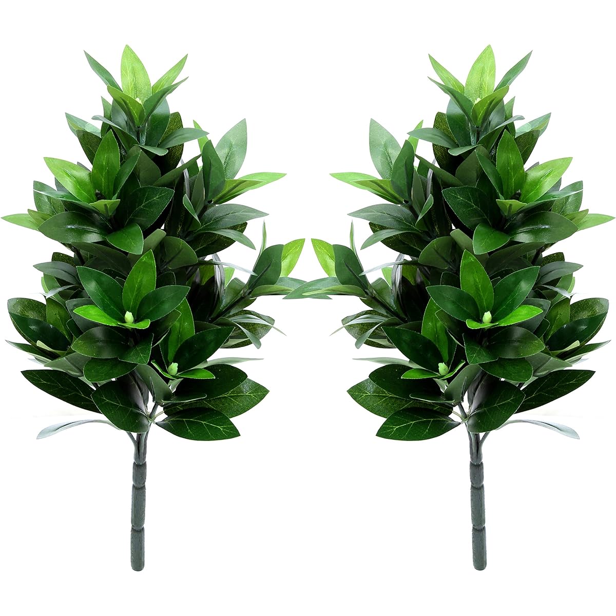 Soka Gakkai Artificial Flower Shikimi 1 pair (2 pieces) M (total length approx. 60cm) Special box to prevent deformation Visiting graves Long-lasting Realistic texture Can be shaped with wire branches Cypress Shikibi Shikibi