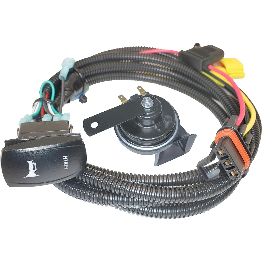 For McSADVENTURES Plug and Play Hornes Kit Polaris RZR RANGER GENERAL