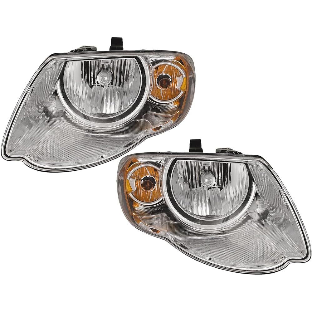 Headlight head lamp replacement parts for the driver's seat and passenger seat 119 inch wheel base 4857991AD 4857990AD