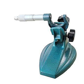 Texalan Precision micrometer holder stand base strong heavy heavy steel base 0-4 inch micrometer