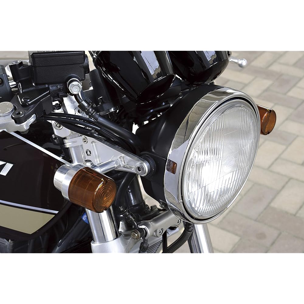 POSH Motorcycle Supplies Turn Signal Super Bike Type Vehicle Specific Set ZEPHYR1100/RS(-'00) ZEPHYR750/RS(-'00) ZEPHYR400(-'00) ZEPHYR400χ(-'00) ZRX400II(-'00) Buff Body/Orange