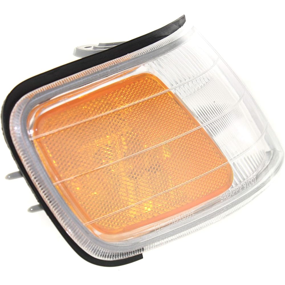 Corner Light 1994-1997 Honda Code Plastic Clear & Amber Lens Light bulb with passenger seat side
