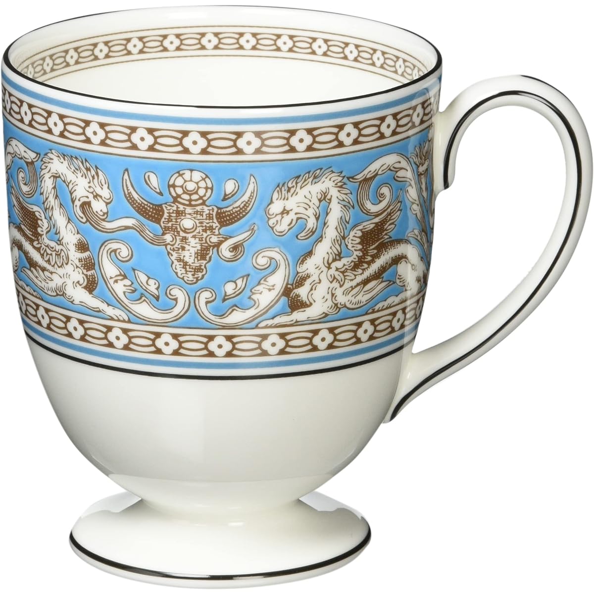 Wedgwood [Regular Import] Wedgwood Florentine Turquoise Mug (Lee) Wedding Gift Present 50102609466
