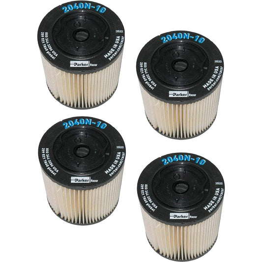 2040N-10 Racer fuel filter element, 10 microns (4 packs)