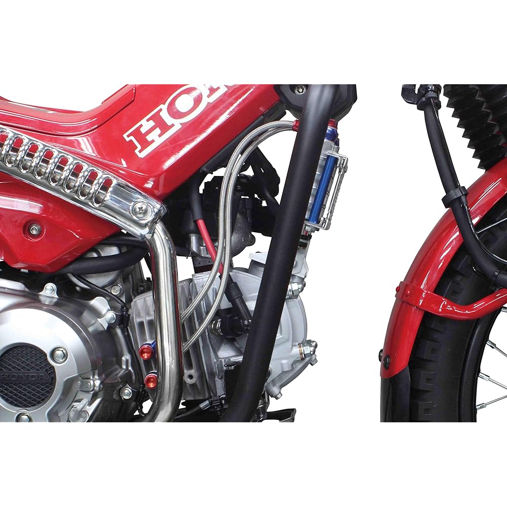 SP TAKEGAWA Oil Cooler Compact Cool Kit S Stage α Bore Up Kit for 181cc Slimline 4 Fin CT125 (JA55) 07-07-0391