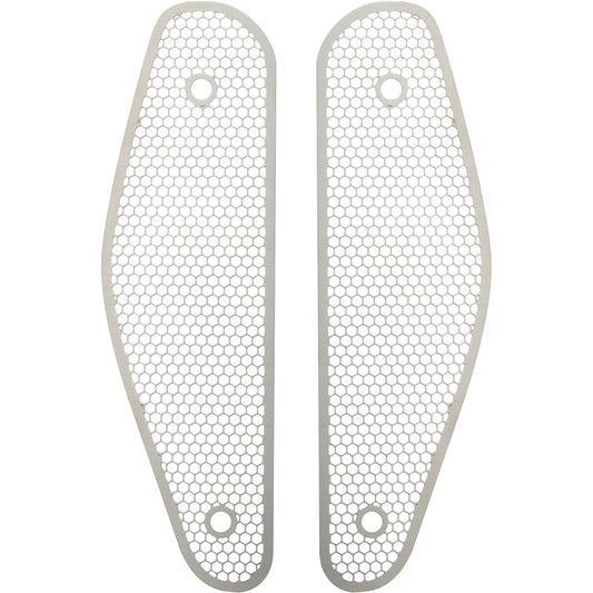 ETCHING FACTORY Core Guard Air Duct Mesh Emblem: None type-B Stainless Steel Silver MT-09 SSY-MT09-00