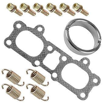 Caltric exhaust muffler gasket seal spring kit Polaris RZR XP/RZR XP 4 1000/2014