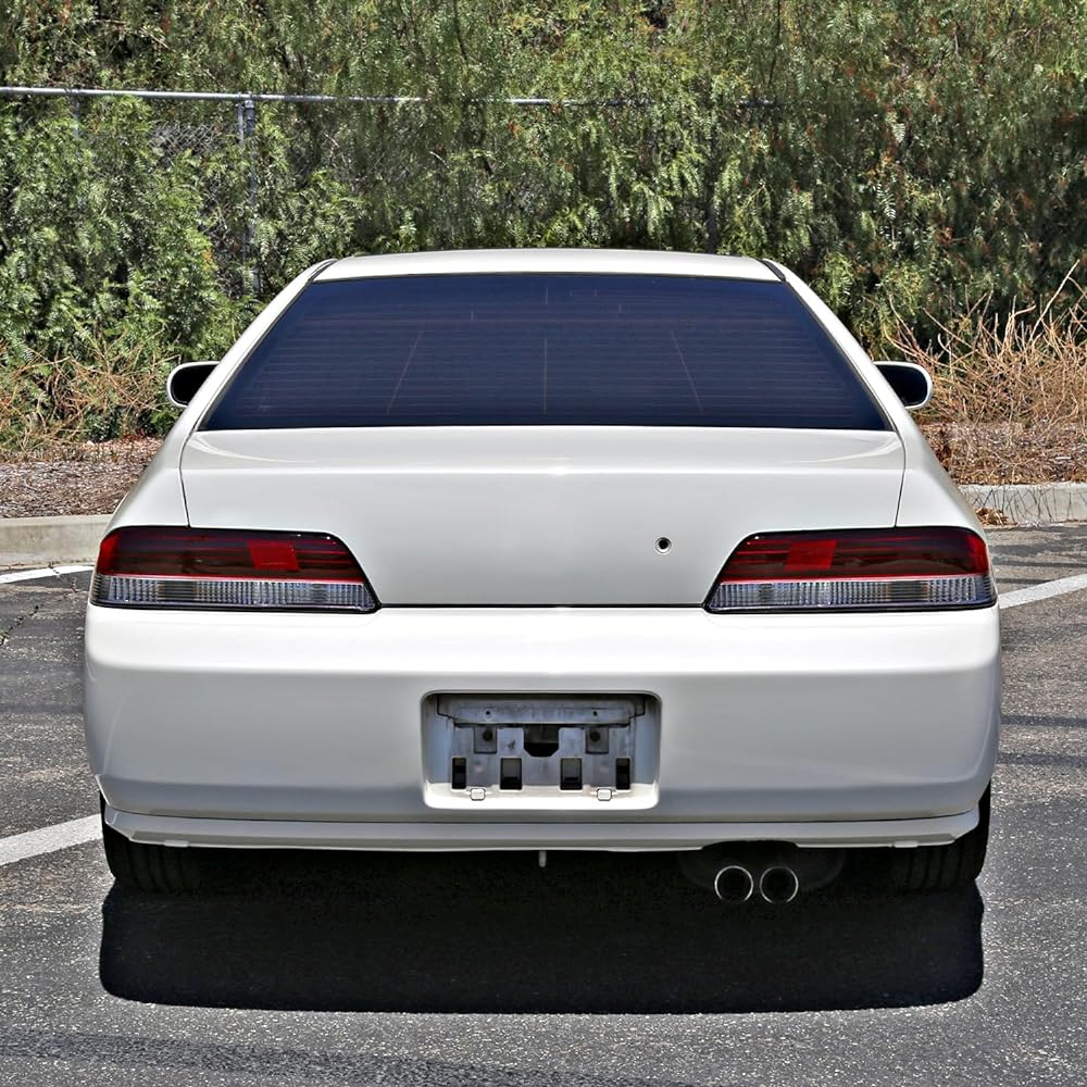 SPEC-D tuning red clear lens tail light 1997-2001 Honda Prelude left + Right pair semi-brain