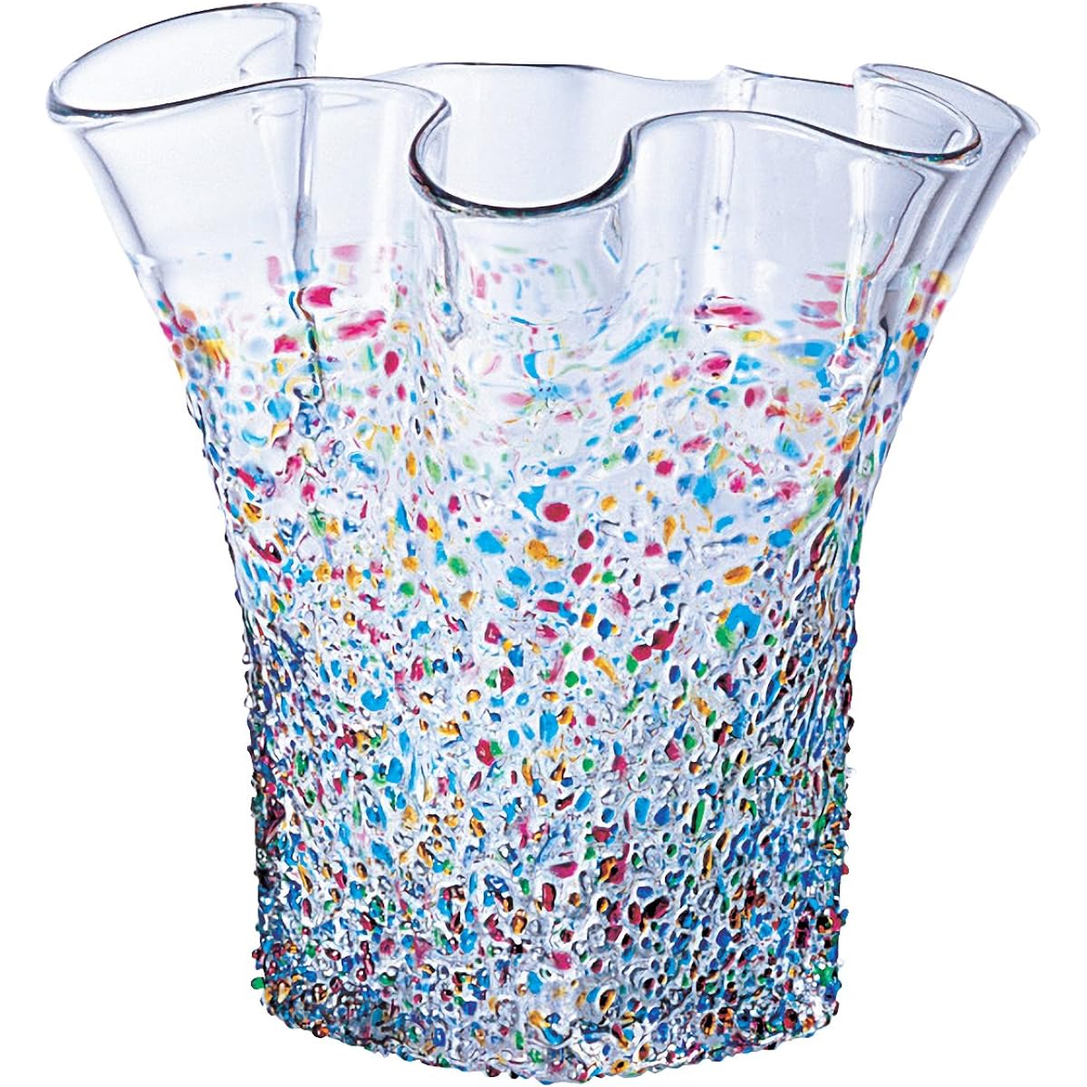 Tsugaru Vidro Frill Vase F-79455