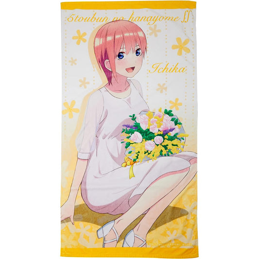 License Agent The Quintessential Quintuplets∬ Big Bath Towel Ichika Nakano BBAN-G002-m01