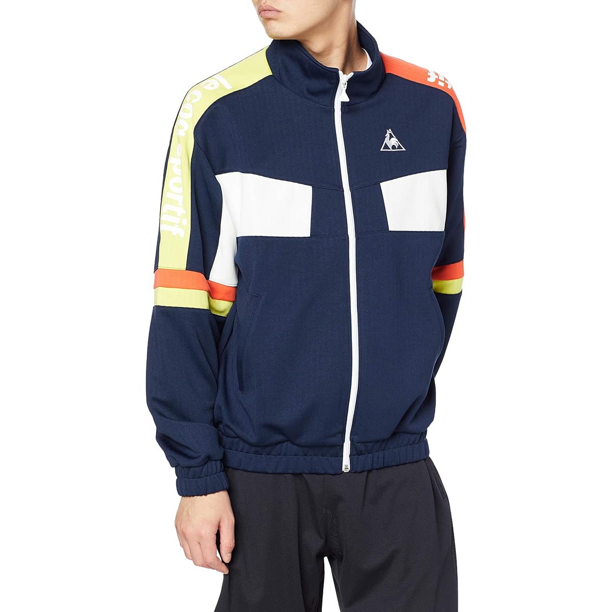 [Le Coq Sportif] Training Sweat Warm-up Jacket Men's