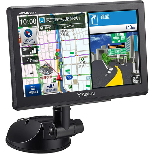 Jupiter 7-inch built-in one-seg portable car navigation system with radar detector function YPB742
