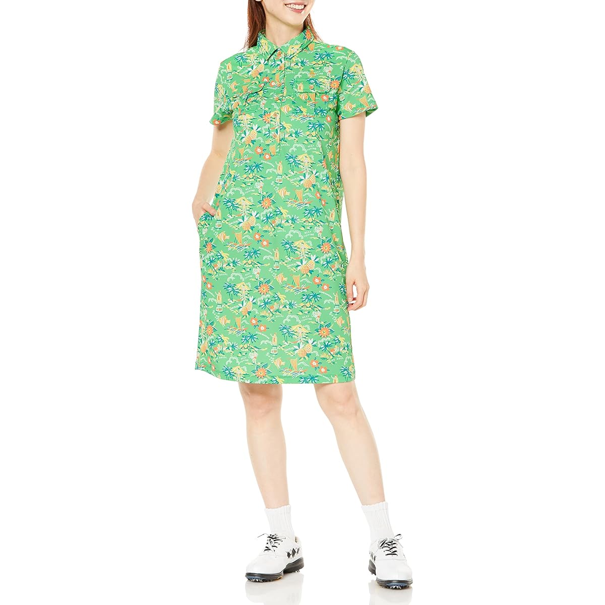 [Munsingwear] 22 Spring/Summer Model Golf Dress Sunscreen Cool SUNSCREEN Women's