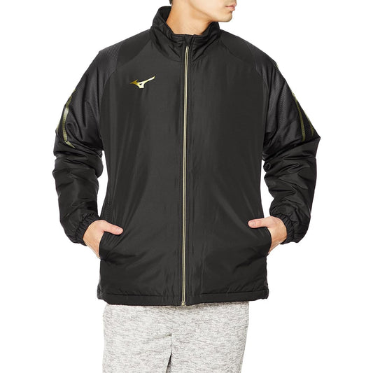 [Mizuno] Training Wear MC Line Breath Thermo Filled Warmer Jacket Moisture Absorption Heat Generating Windproof Water Repellent 32ME2630