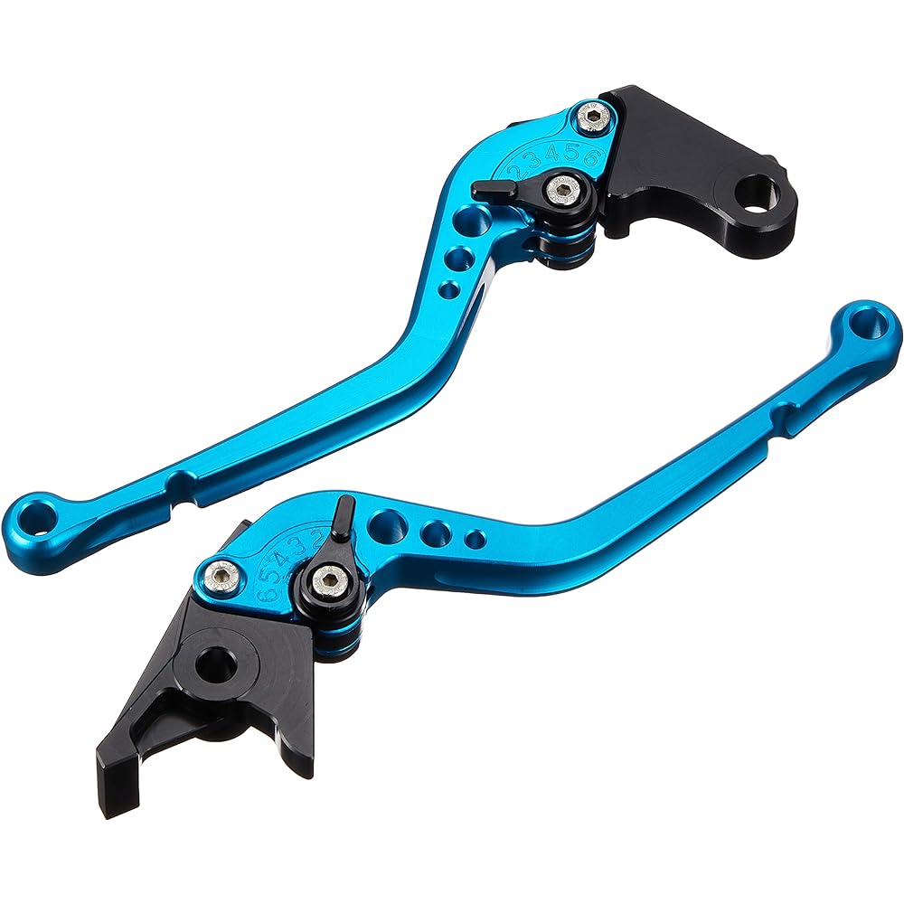 Bike Parts Center Billet Lever Brake Lever Clutch Lever General -purpose Custom Lever Unit Set Alumite Processing Red 910147