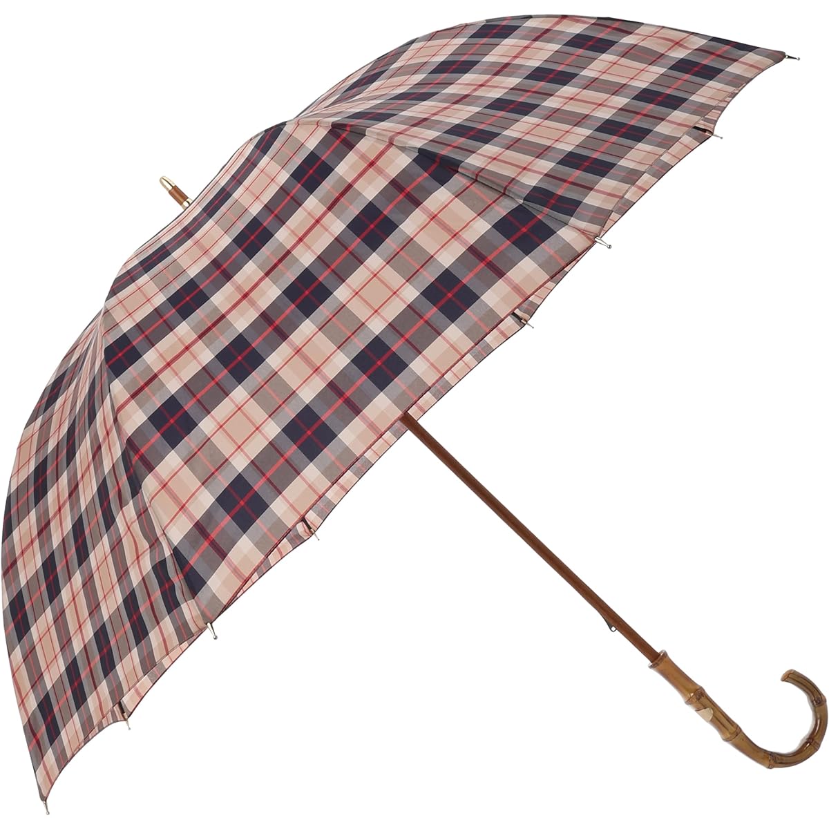 Moonbat [Macintosh Philosophy] Umbrella, long umbrella, short type, UV protection, house check 21-431-10972-00
