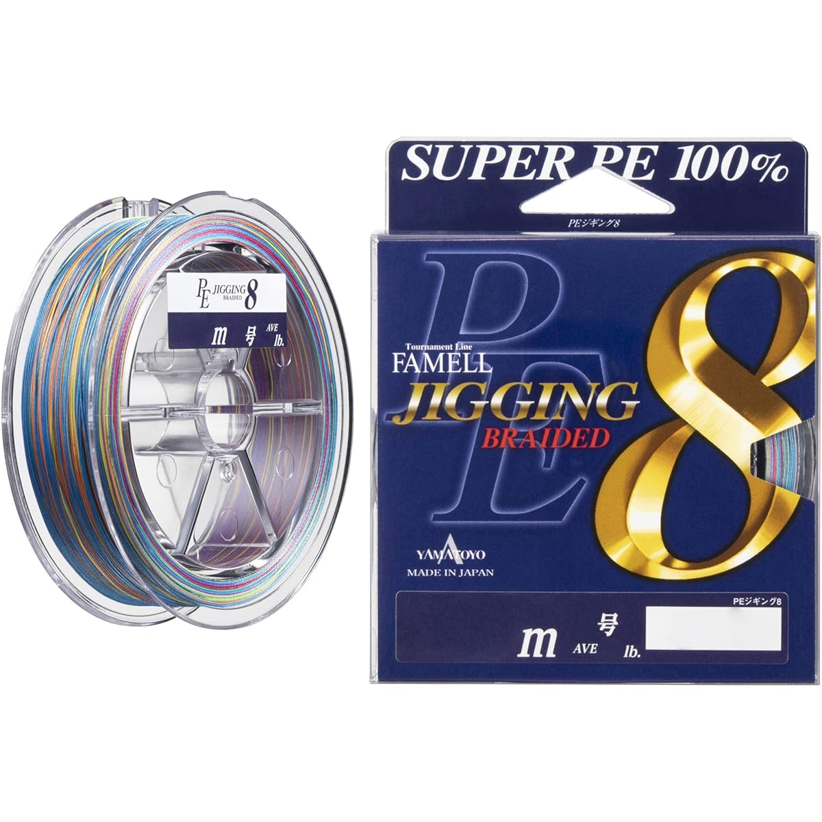 YAMATOYO PE line PE jigging 8 200m 8 pieces