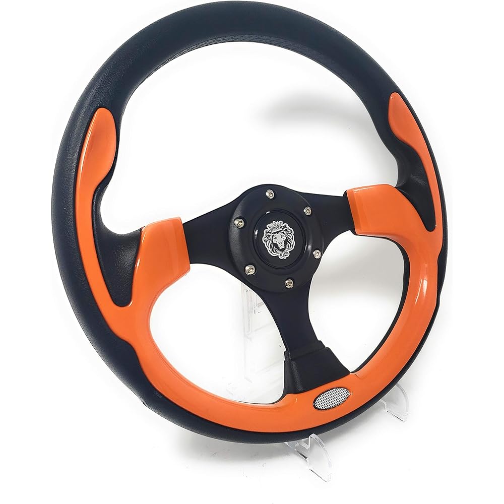 NewWorldmotoring 12.5 inch orange handle with handle adapter for RZR 570 800 900 1000 inches