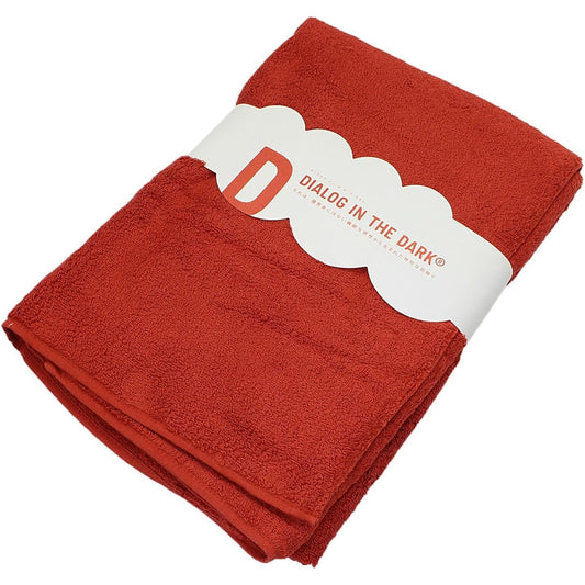 Imabari Towel Bath Towel DID Largo Vermilion