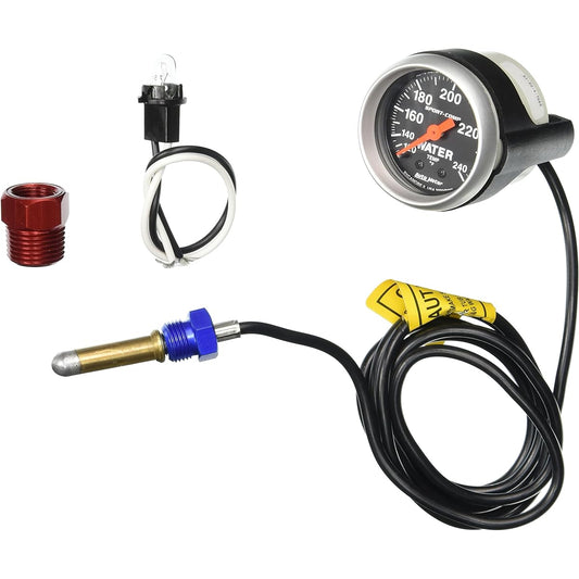 Autometer 3332 Sports comp mechanical water thermometer