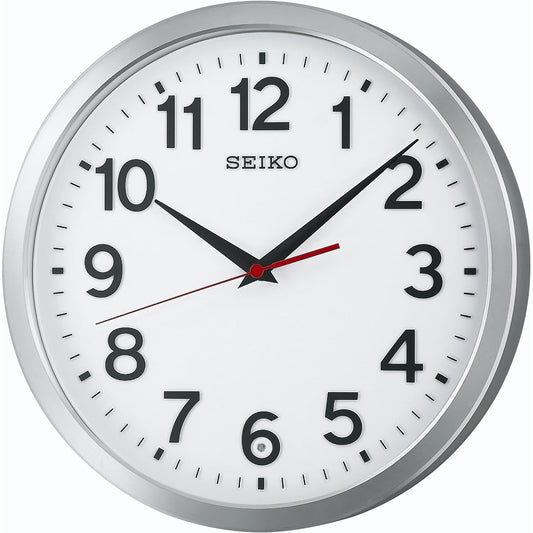 Seiko Clock Wall Clock Radio Analog Metal Frame KX227S