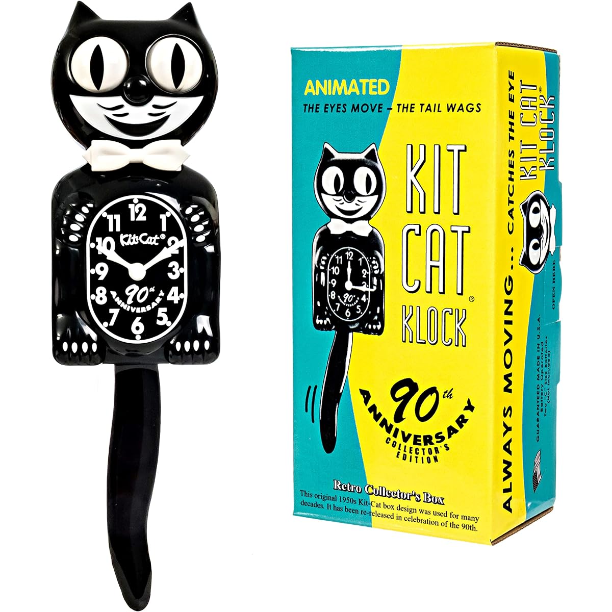 Kit-Cat® Klock 90th Anniversary Limited Edition (Classic Black)