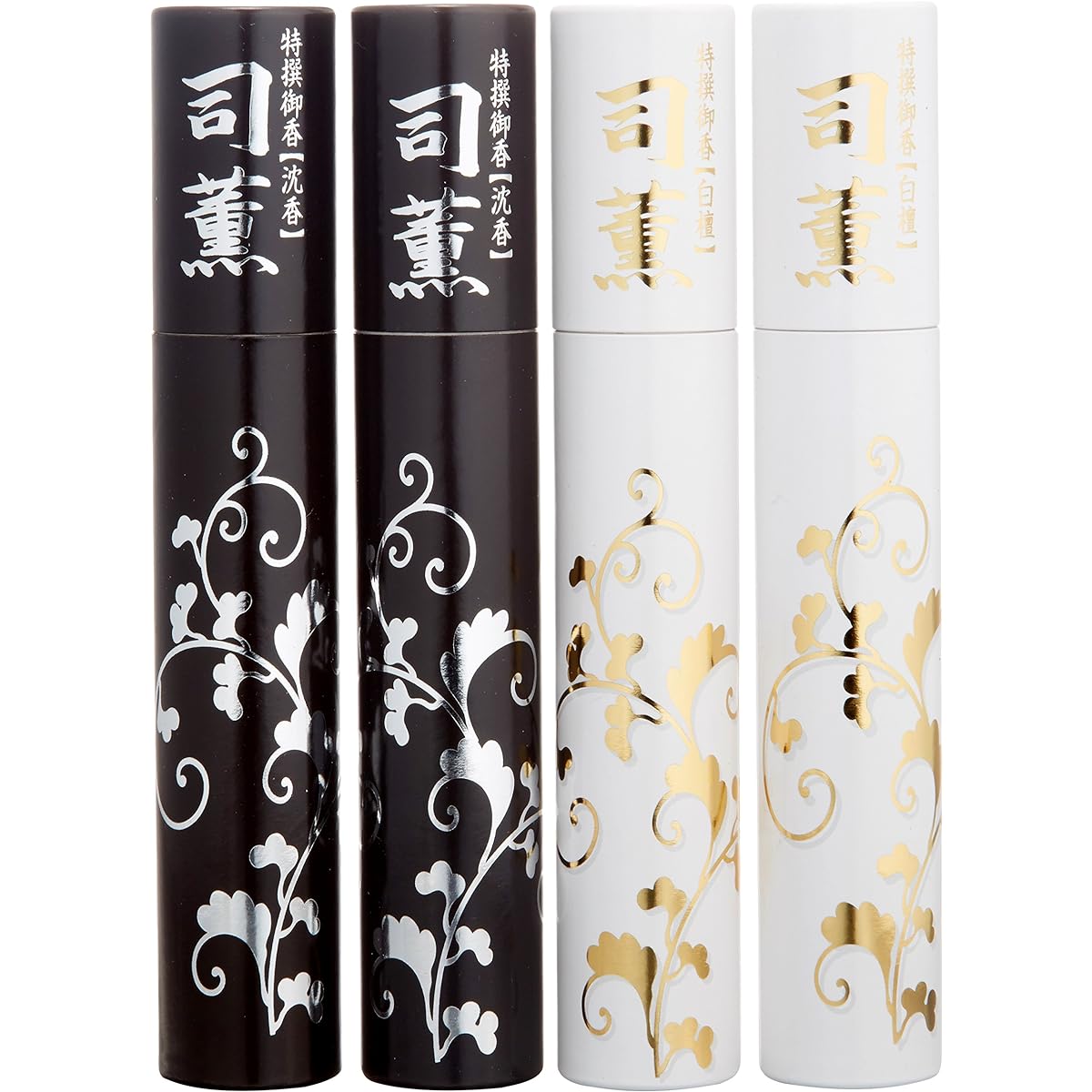 Nippon Kodo Tsukaru Two types of incense (sandalwood and agarwood) Paulownia box 4 tubes