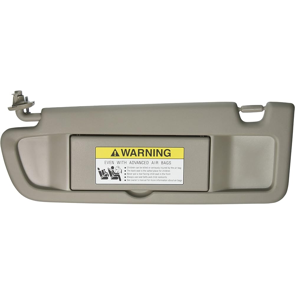 Honda 83280-SNA-A01ZD Sun Visor Assembly Left, Lightworm Gray