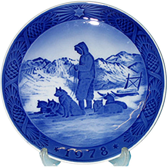 "Parallel Import Product" Years Plate 1978 Greenland Landscape [Parallel Import Product]