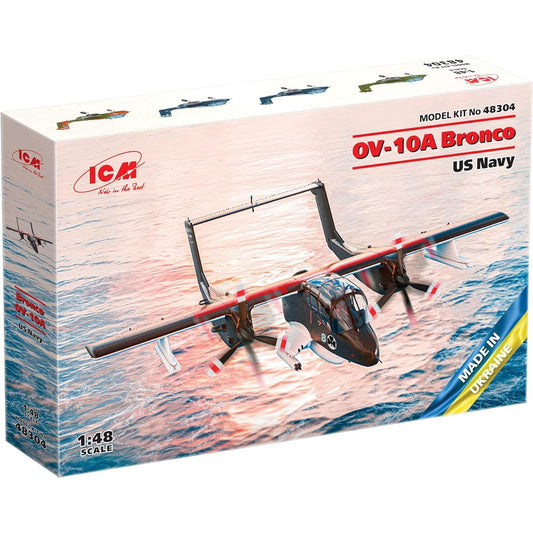 ICM 1/48 US Navy Bronco OV-10A Plastic Model 48304