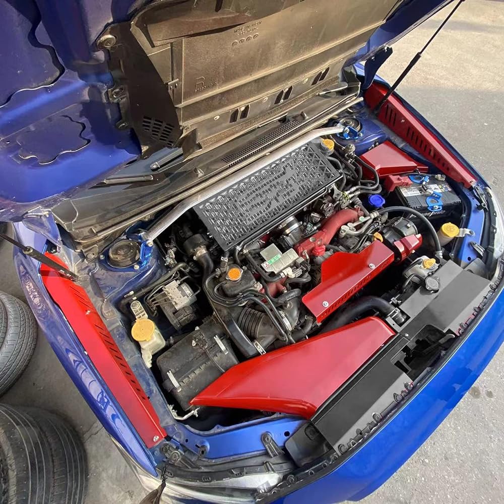 HIGH FLYING SUBARU WRX S4 STI VAG/VAB REVOGUE VMG /VM4 SERIES 2014-2021 FENDER AIR OUTLET DUCT FRONT FENDER ENGINE HOOD ALUMINUM ALLOY PROTECTION COVER ENGINE DECORATIVE CUSTOM PANEL