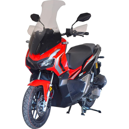 Asahi Windshield Long Screen Polycarbonate Resin/Made in Japan ADV150(2BK-KF38) Clear ADV-13