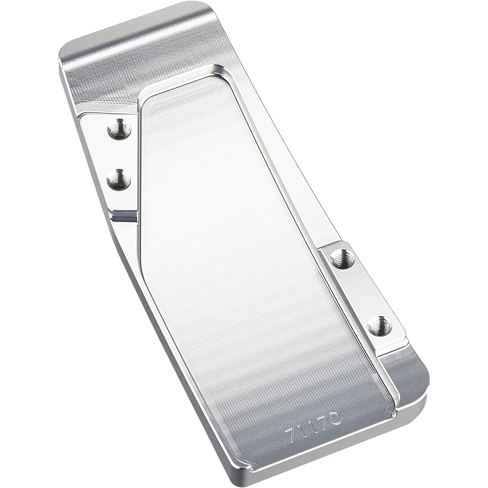 Neo Proto (NEOPLOT) Pedal Cover, Accelerator Pedal NEO NP71171, For Operability, Suzuki Alto Works (HA36S), Swift Sports (ZC33S) and More Silver