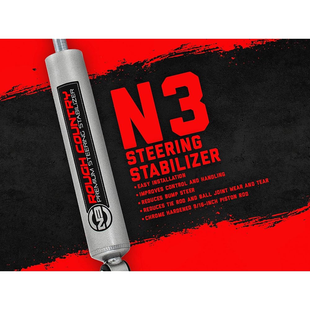 [Rough Country Ruff Country] N3 Steering Stabilizer 4WD Chevroletho/GMC Ucon/Yukon XL 1500/8732030