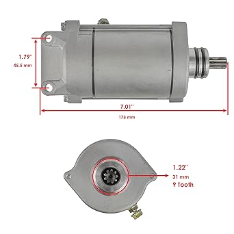 Caltric Starter & Bendics Drive Polaris Ranger XP 700 RZR 800 2005-2009