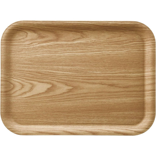 Tidorisangyou Tray Brown 60X45Xh2.5cm Non-slip Tray ABT-28