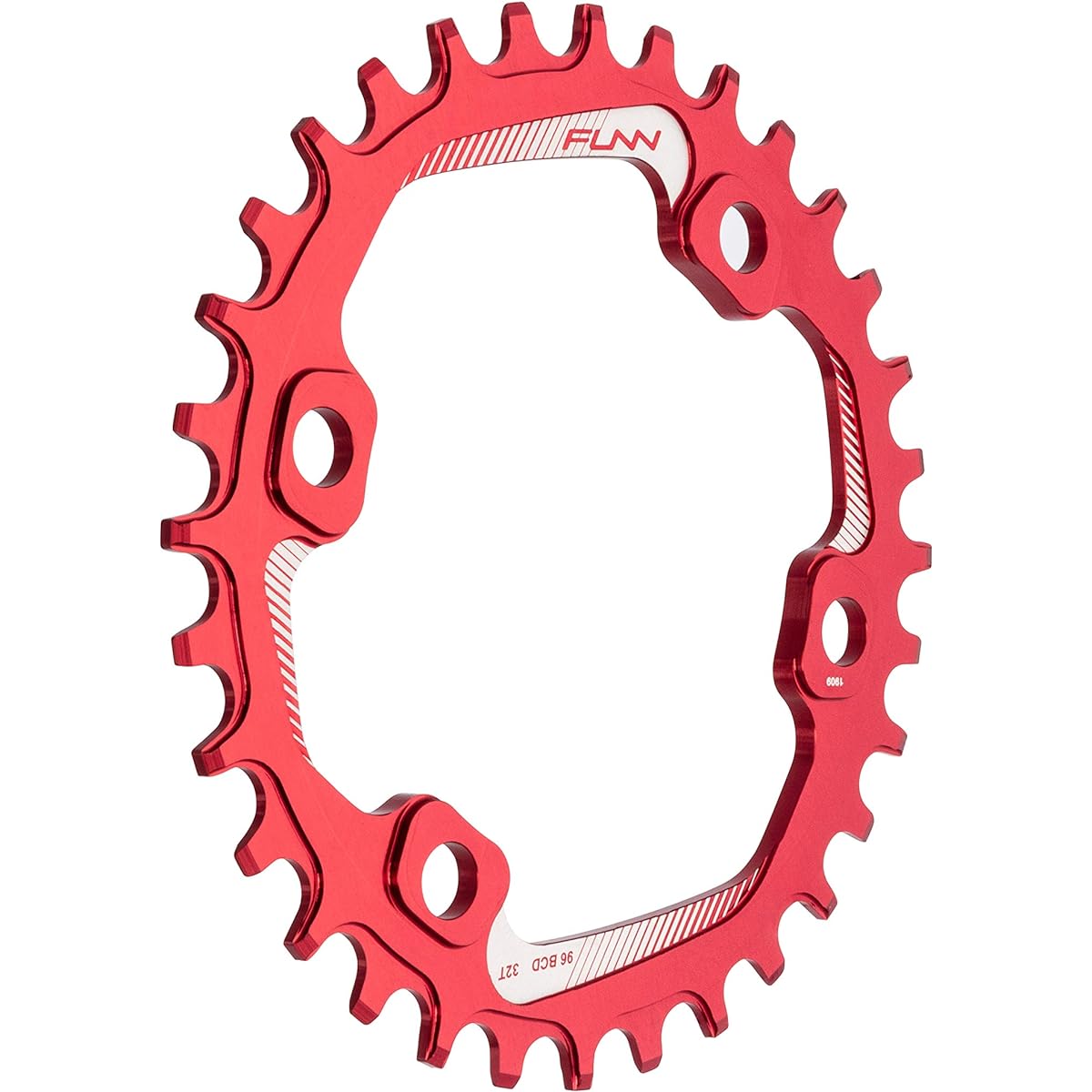 Funn Solo Narrow Wide Chainring, for Unequal Pitch 4 Arms PCD (BCD) 96mm, for Front Single