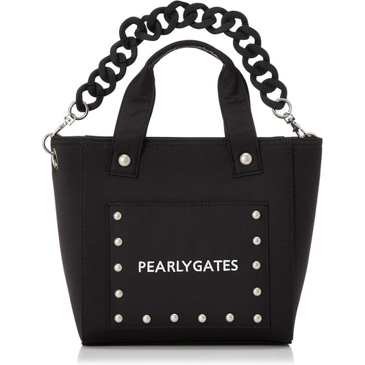 [Pearly Gates] Cart bag (chain motif pattern) / Golf round / 053-2281005 010_Black base