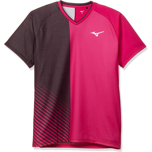 [Mizuno] Tennis Wear Game Shirt Short Sleeve 62JA0006