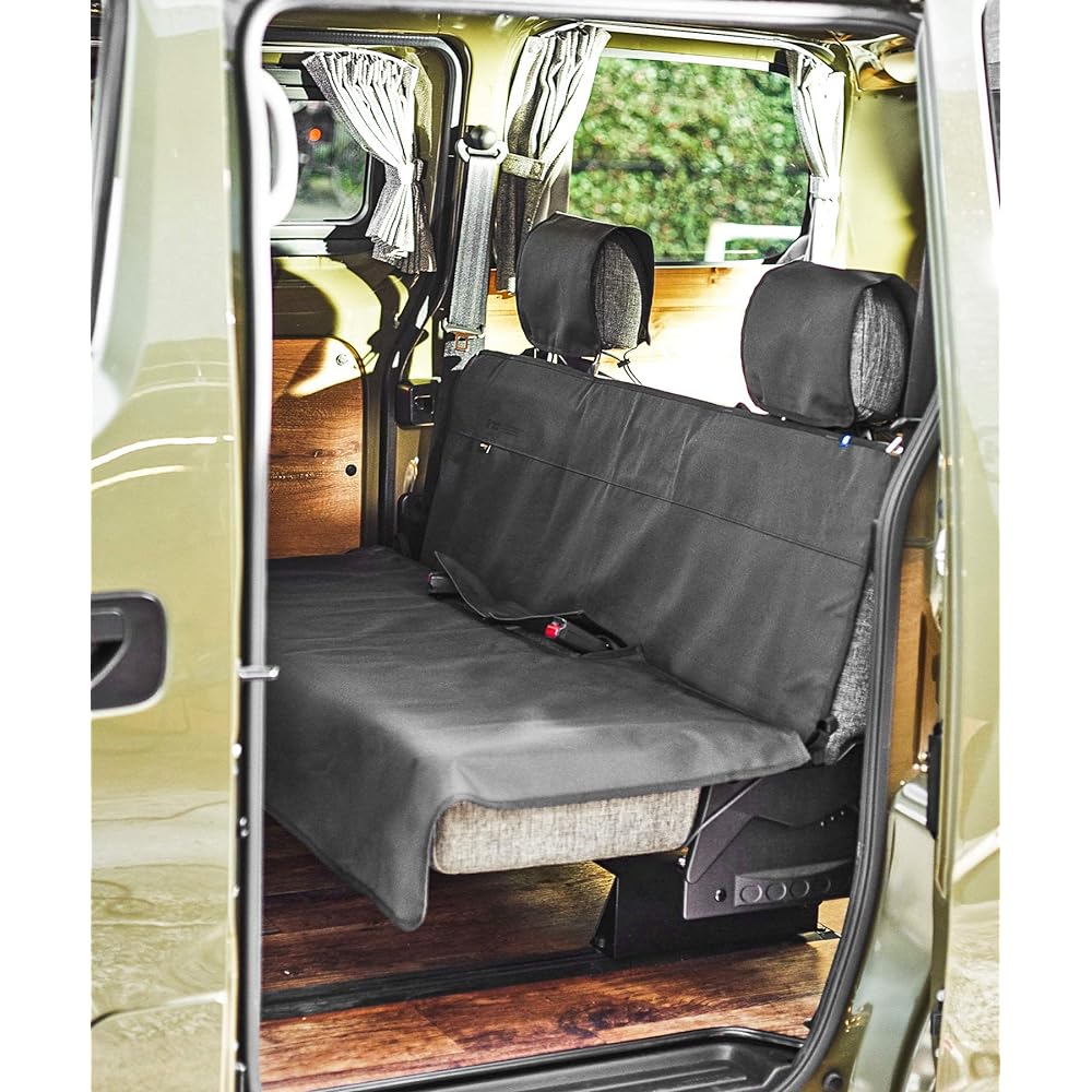 GORDON MILLER CORDURA REAR SEAT COVER Gordon Miller Cordura Rear Seat Cover for Rear Seat Durable Water Repellent Car Waterproof Outdoor Camping Dark Gray 1642442