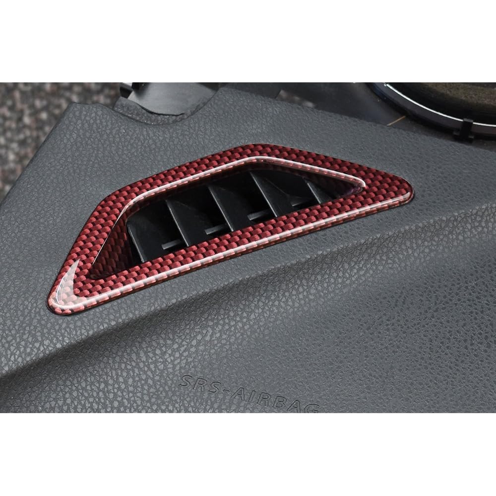 SecondStage Toyota 86 Early Late Defroster Panel Red Carbon Style T365D1R