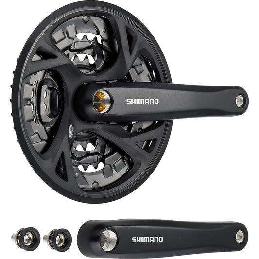 SHIMANO MTB ALTUS FC-M371 Crankset 170/175mm with guard 44/32/22T (3x9S)
