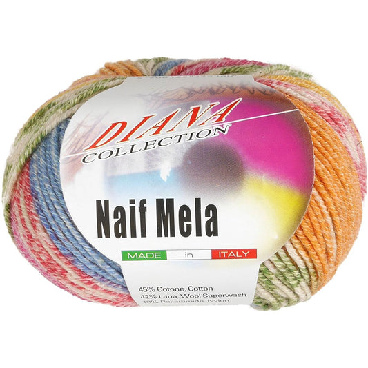 NASKA DIANA Knife Mailer Yarn Gota col.632 Orange Series 50g Approx. 150m 10 Ball Set F-10