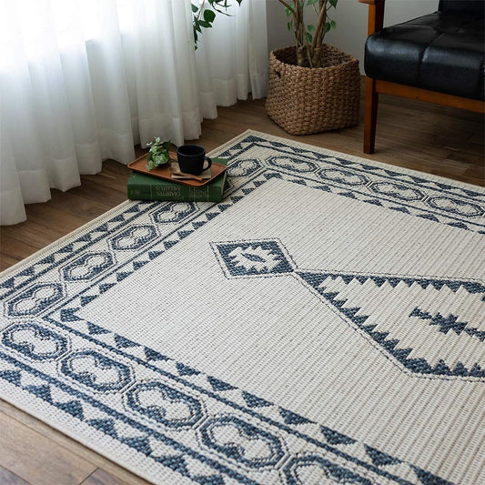 Sayan Sayan Kilim Rug Carpet Cairo 193x200 2 Tatami Beige Plain Weave Egyptian