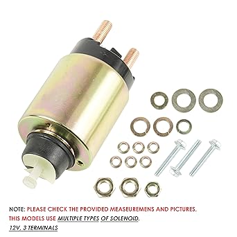 Caltric Starter Relay Solenoid KOHLER CH18 CH20 CH23 2543506S Supports 2543505S